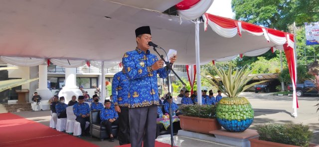 Peringati Hari Sumpah Pemuda Ke 94 Pemkot Serang Adakan Upacara